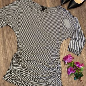 Banana Republic Women’s 3/4 Sleeve Striped Top